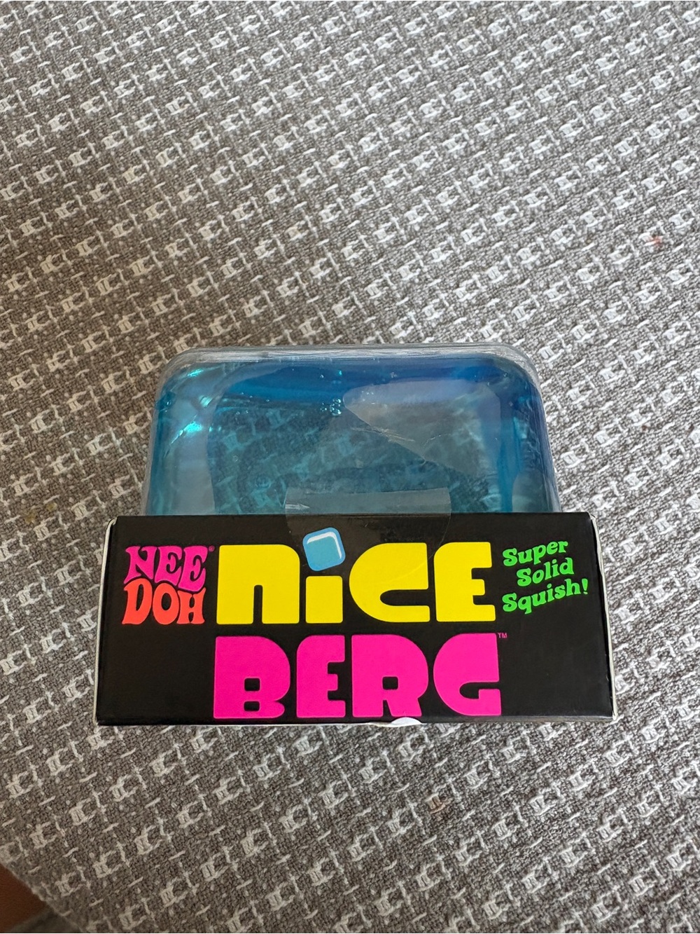 Nice Berg Blue Super Solid Squish Toy